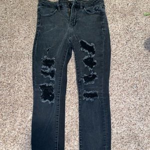 Black size 4 American Eagle Jeans